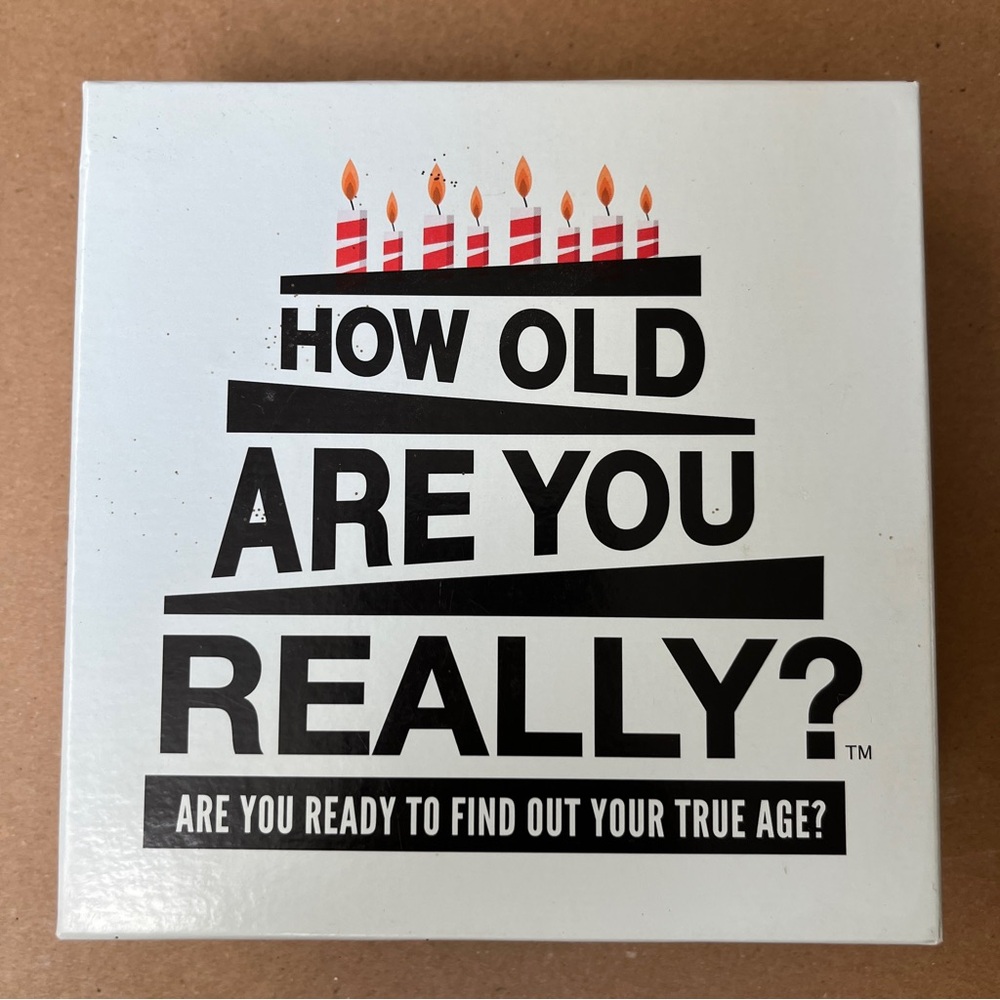 Game: How Old Are You Really?
